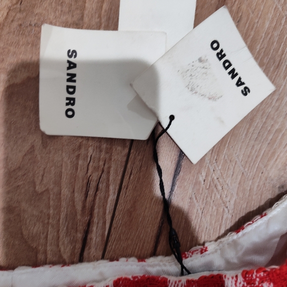 SANDRO Houndstooth Shorts - Picture 6 of 10